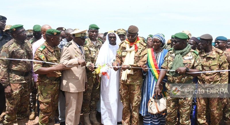 Renforcement du maillage sécuritaire : Le ministre Sadio Camara inaugure le camp militaire de San