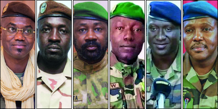 Elevés au grade de Général : Assimi Goita, Modibo Koné, Ismaël Wagué, Malick Diaw, Sadio Camara et Abdoulaye Maïga recevront leurs attributs demain lundi